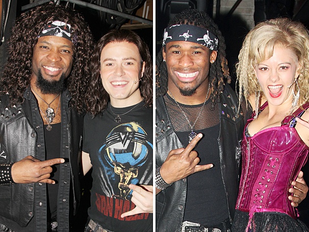 NFL Studs Ahman Green & DeAngelo Williams Join the Rock of Ages Party