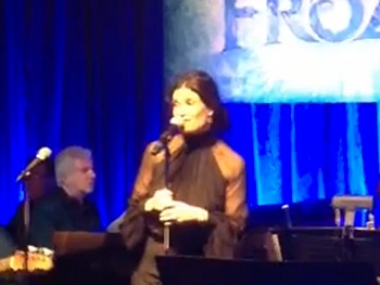 Blizzard in Beverly Hills! Watch Idina Menzel Belt Out Frozen's 'Let It Go' in the 90210