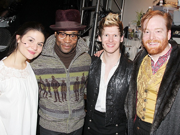 Billy Porter & Carly Rae Jepsen Go to Russia! The Stars Visit Natasha, Pierre and the Great Comet of 1812