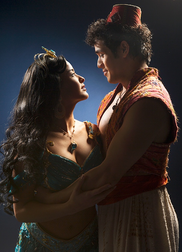 Wish Come True! Get a First Look at Courtney Reed, Adam Jacobs & the Cast of Aladdin in Costume