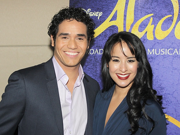 Meet Adam Jacobs, Courtney Reed & the Cast of Aladdin on Broadway