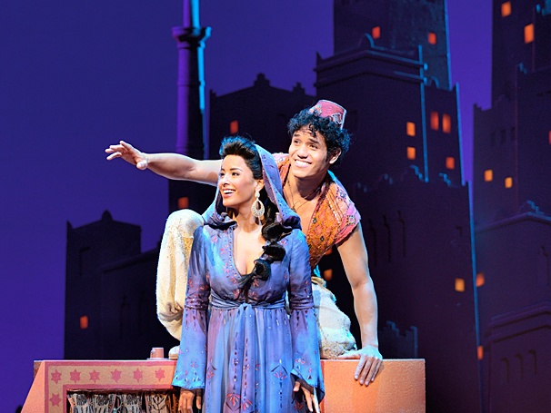 A Whole New World! Aladdin Begins Performances on Broadway, Starring Adam Jacobs and Courtney Reed