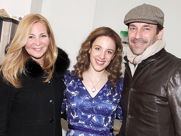 Jon Hamm, Jennifer Westfeldt, Whoopi Goldberg & Stacy London See Beautiful on Broadway