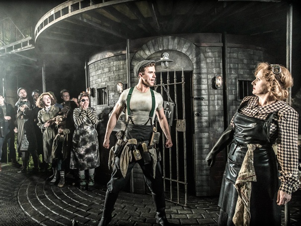 Richard Fleeshman on Dating Samantha Barks & Grossing Out Brits in Urinetown's London Premiere