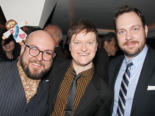 Steven Boyer, Jesus & the Possessed Cast of Hand to God Celebrate a Satanic Opening Night Off-Broadway