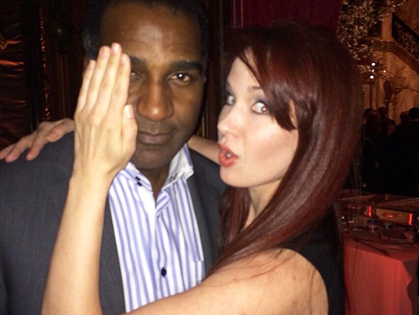 Cue the Chandelier! Once and Future Stars Norm Lewis & Sierra Boggess Meet Up at Les Miz