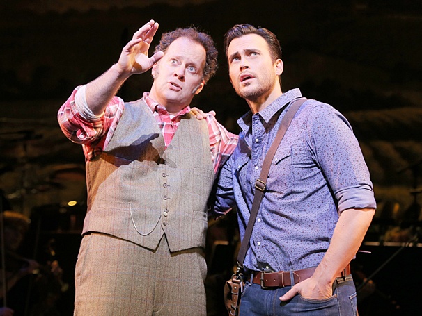 Abbondanza! First Look at Shuler Hensley, Cheyenne Jackson & the Cast of The Most Happy Fella at Encores!