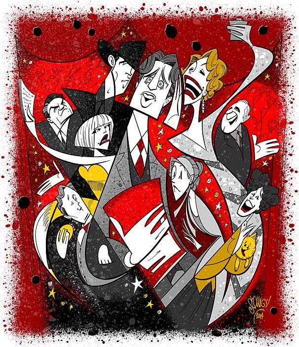 Don't Speak, Sing! Bullets Over Broadway, Starring Zach Braff, Opens on the Great White Way