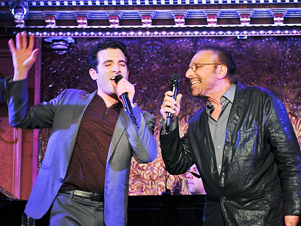 Photos! Beautiful Star Jarrod Spector Gets A Little Extra Help From Songwriter Barry Mann at 54 Below