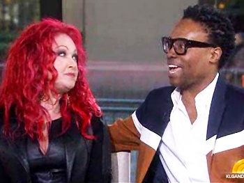 Watch Tony Winners Cyndi Lauper and Billy Porter Share a Kinky Love Fest