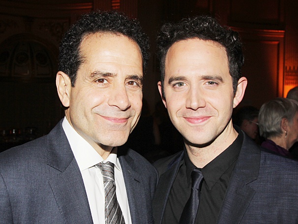 Photos! Act One Stars Tony Shalhoub & Santino Fontana Toast Theater Legend Moss Hart on Opening Night