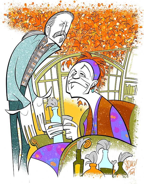 Mama Drama! Congrats to The Velocity of Autumn Stars Estelle Parsons & Stephen Spinella on Opening Night