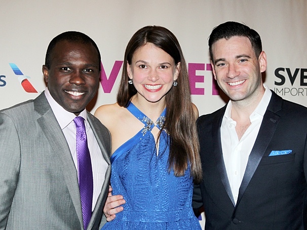 Opening Night Photos! Sutton Foster & the Cast of Violet See the Light on Opening Night