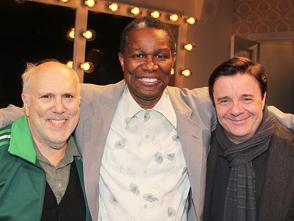 Nathan Lane, Quincy Jones & Lee Wilkof Get Jazzy with John Douglas Thompson at Satchmo at the Waldorf