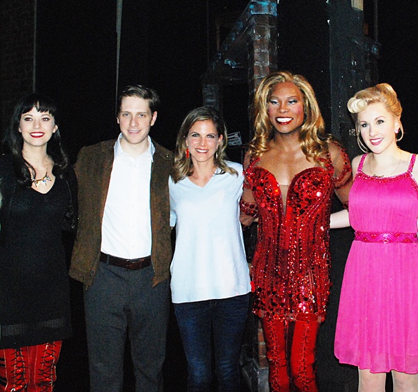 Today’s Natalie Morales Meets the Kinky Boots Crew (And Tries on the Boots!)