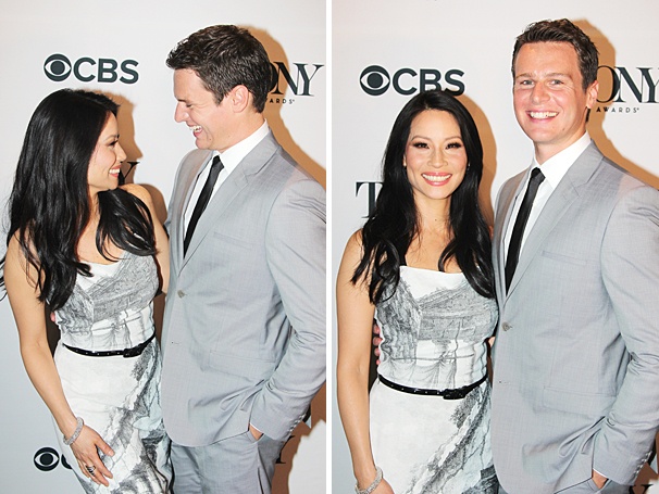 Tony Time! Jonathan Groff and Lucy Liu Team Up at Tony Nominee Announcement