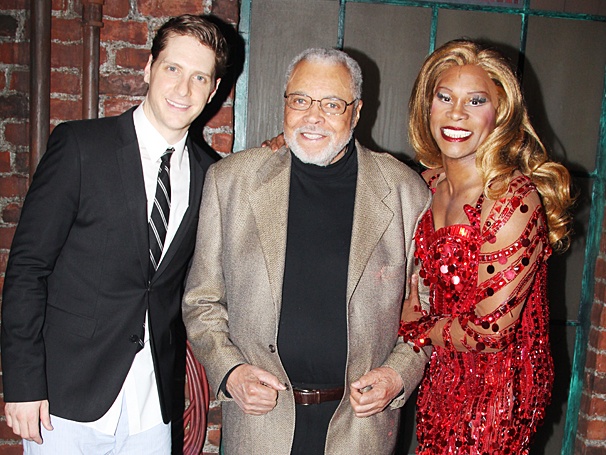 Billy Porter, Andy Kelso & the Cast of Kinky Boots Welcome James Earl Jones to the Land of Lola