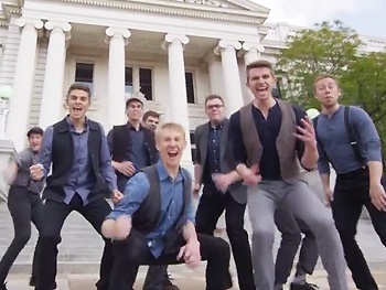 The Kings of New York and Utah: Watch BYU Vocal Point’s Amazing A Cappella One-Shot Newsies Tribute