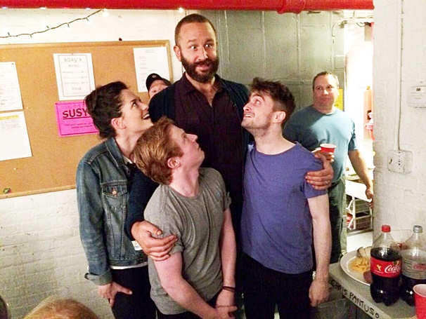 Who Do Daniel Radcliffe & the Cast of Inishmaan Look Up To? Of Mice and Men’s Chris O’Dowd!
