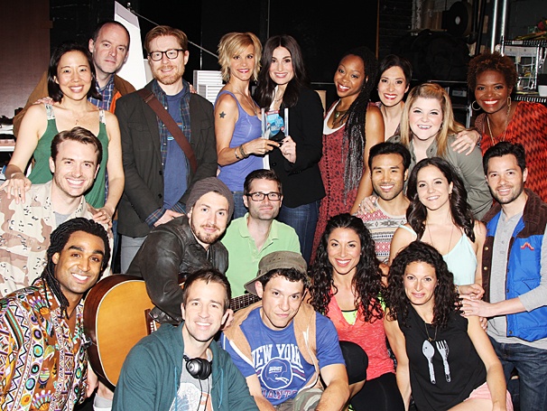 The Fans Have Spoken! The Cast of If/Then Shows Off Their New Broadway.com Audience Choice Awards