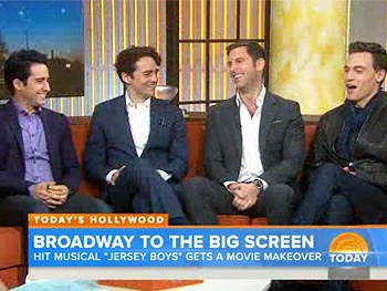 Watch John Lloyd Young & the Stars of the Jersey Boys Film Talk Tony Parties & Clint Eastwood