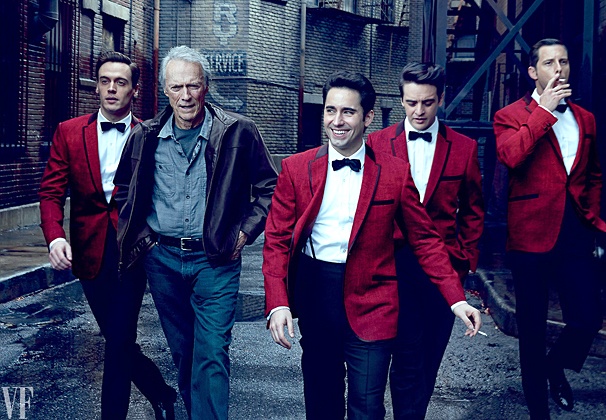 Clint Eastwood, John Lloyd Young and the Jersey Boys Gents Take a Smokin’ Shot For Vanity Fair