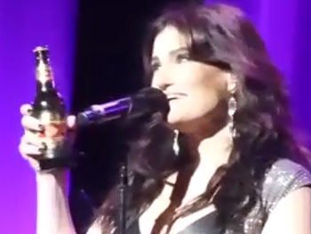 Tony Awards Do-Over! Idina Menzel Wins Beer Bottle Phony Tony for If/Then at Radio City