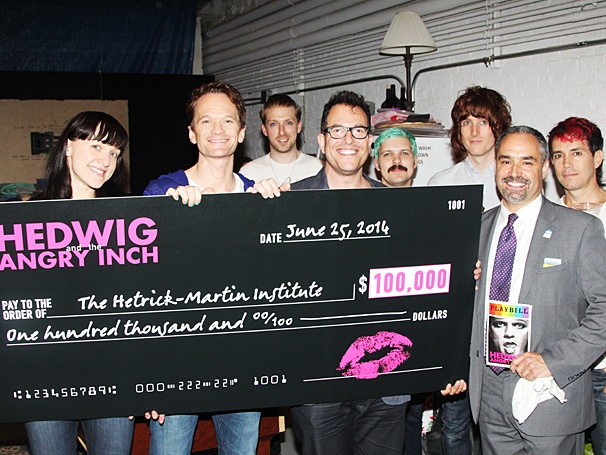 Neil Patrick Harris & the Cast of Hedwig Give a Rockin’ Gift to the Hetrick-Martin Institute For LGBT Youth