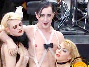 Outside, It Is So Hot! Watch Alan Cumming & The Cast of Cabaret Heat Up Rockefeller Plaza