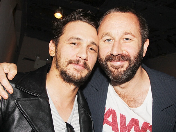 The Long Shrift Director James Franco Gets Love From His Of Mice and Men Buddy Chris O'Dowd on Opening Night