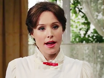 ‘Supercalifragilisticexpialibullsh*t!’ Frozen's Kristen Bell Makes a Practically Perfect Mary Poppins