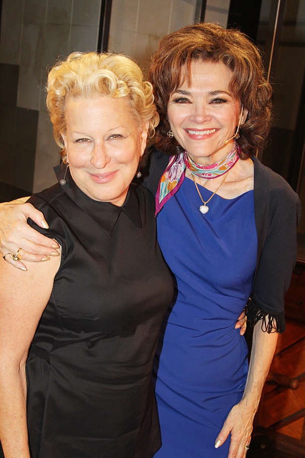 Photos! Bette Midler Visits Her Former Harlette Linda Hart & the Cast of Piece of My Heart