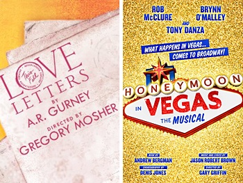 Theater Swap: Love Letters & Honeymoon in Vegas Switch Broadway Venues