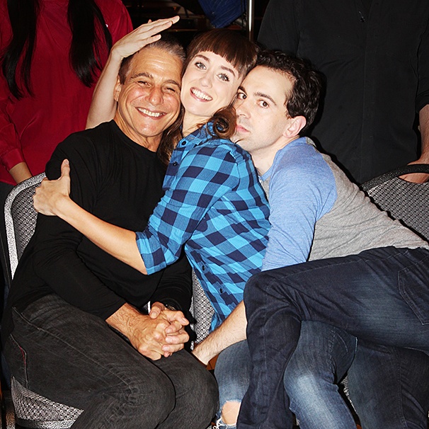 Photos! Tony Danza, Rob McClure, Brynn O’Malley & the Cast of Honeymoon in Vegas Bring Sin City to the Recording Studio