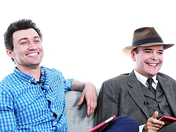 Gentleman's Guide Stars Bryce Pinkham & Jefferson Mays Answer Your Questions About Dressing Snappy and Drooling on Ferrets