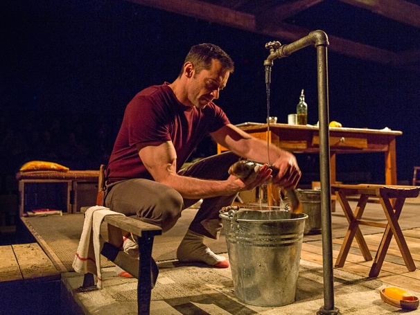 Photos! Take a Dip in The River with Hugh Jackman, Cush Jumbo & Laura Donnelly