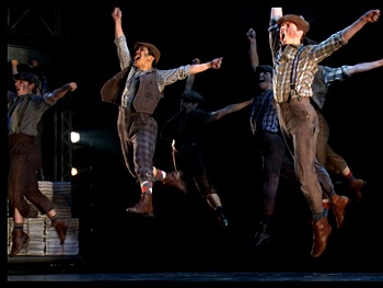 Hot Off the Presses! Watch Video Footage of the National Tour of Newsies