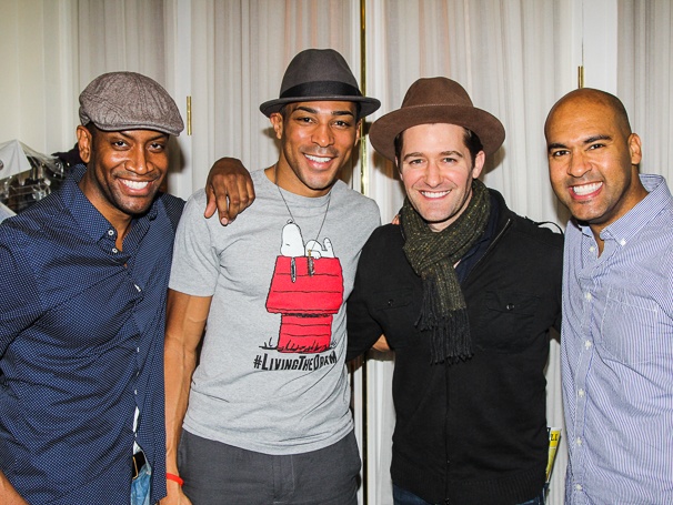 Photos! Matthew Morrison & His Wife Renee Puente Find Out ‘What’s Going On’ at Broadway’s Motown