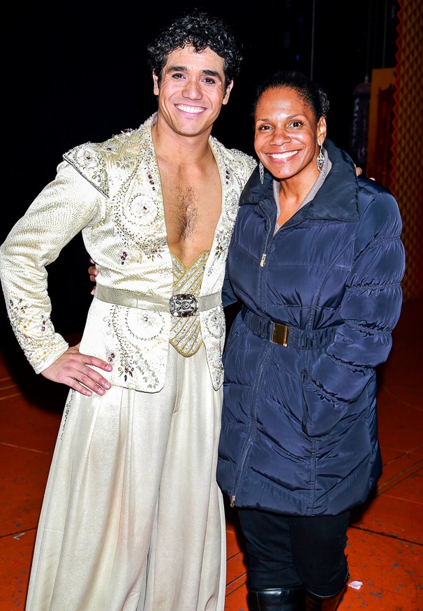 Photos! Audra McDonald Jumps on the Magic Carpet with Adam Jacobs & the Cast of Broadway’s Aladdin