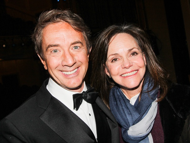 Photos! Sally Field Goes Behind the Scenes with Martin Short & the Cast of It’s Only a Play