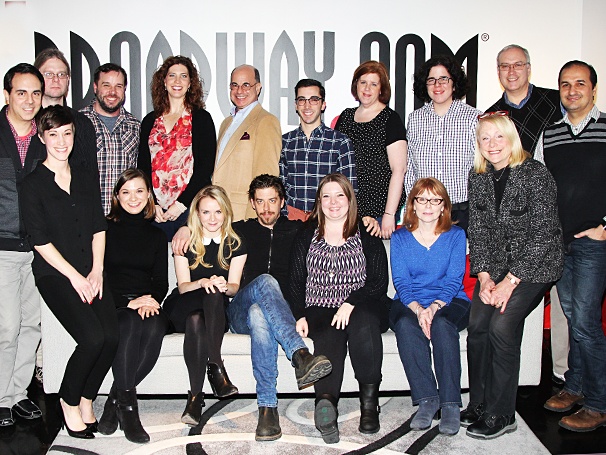 Something Rotten Invades Broadway.com! Christian Borle & Kate Reinders Hang Out at Our Headquarters