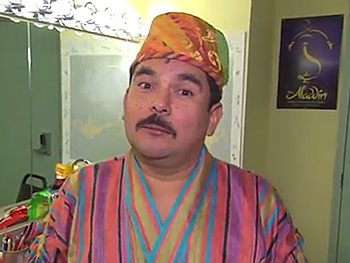 Watch Jimmy Kimmel Live! Sidekick Guillermo's First (& Probably Last) Time on Broadway in Aladdin!