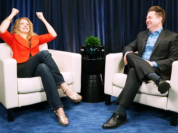 Two-Time Tony Champ Katie Finneran on Crashing the Play Party, the Drama of Being Funny and Why Her Hubby Isn’t a Jerk