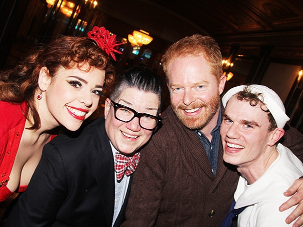 Photos! Jesse Tyler Ferguson & Lea DeLaria Reunite For a Night On the Town