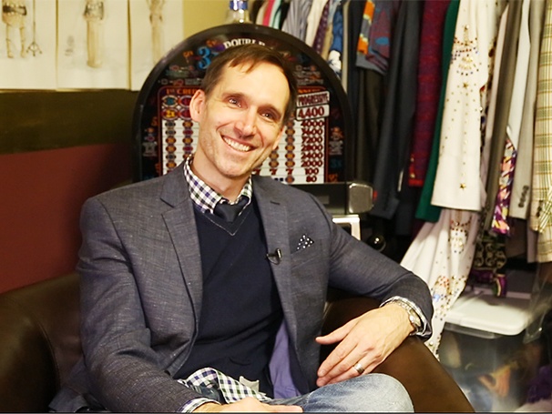 Video! Designer Brian Hemesath Goes for the Glitz with His Honeymoon in Vegas Costumes