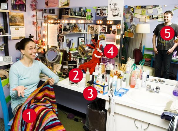 Shrek Princess Sutton Foster's Broadway Dressing Room Treasures