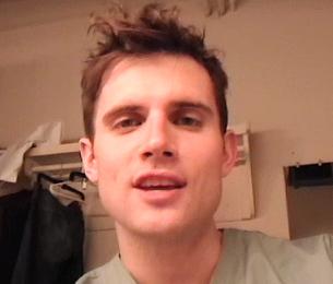 Normal Life Video Blog with Kyle Dean Massey #8: A Guided Tour Backstage at the Booth