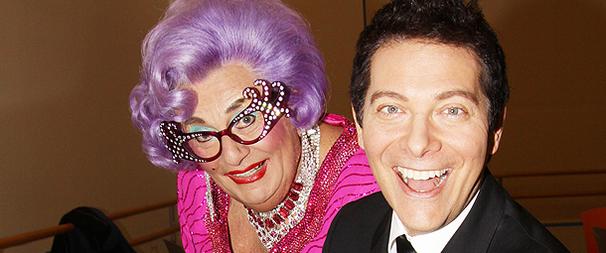Michael Feinstein Tells All About Singing & Sparring with Dame Edna