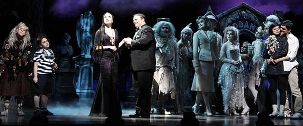 First Look Photos! The Addams Family Settles In On Broadway