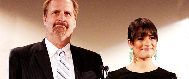 Lea Michele and Jeff Daniels Get Up Early to Announce 2010 Tony Nominations